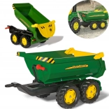 Dziecięca przyczepa z wywrotną skrzynią JOHN DEERE ROLLY TOYS halfpipe