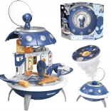 Zestaw kosmiczny dla dzieci: projektor, plecak i warsztat UFO