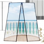 Magnetyczna moskitiera drzwiowa 110 × 210 cm