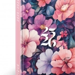 Notique 18-miesięczny pamiętnik Petito Kwiaty 2025-2026