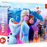 Puzzle MAXI 24 elementy FROZEN 2 – Magiczna przygoda