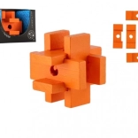 Drewniana łamigłówka BrainTwister w pudełku 8 × 5 × 5 cm