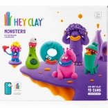 Hey Clay Monsters – zestaw piankowej masy plastycznej dla dzieci