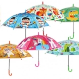 Dziecięcy parasol automatyczny 66 cm – kolorowy