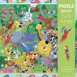 Puzzle Dżungla 54 elementów od Djeco