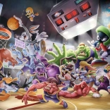 Puzzle SPACE JAM final dunk – 1000 elementów RAVENSBURGER