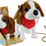 Interaktywny pluszowy piesek z wodą i śpiewem