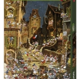 Puzzle 1000 elementów – romantyczne miasto, noc