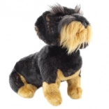 Pluszowy jamnik ze smyczą 29 cm