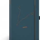 Notique liniowany notes Ryby 13 × 21 cm