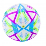 Gumowa piłka fioletowa z wyrazistymi wzorami 24 cm