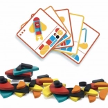 Magnetyczna układanka Środki transportu dla dzieci