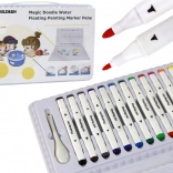 Zestaw kolorowych pisaków wodnych 12 szt.