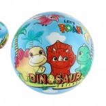 dmuchana piłka dinozaurzy przyjaciele 23 cm w siateczce