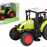 Traktor z napędem bezwładnościowym ze świetlnymi i dźwiękowymi efektami 18 cm