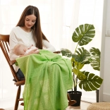 Tommy Lise bawełniana muślinowa pieluszka Opaline Green