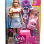 Barbie zestaw podróżny z akcesoriami