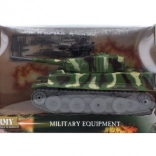 Plastowy czołg z akcesoriami dla dzieci