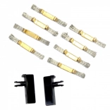 Szczotki kontaktowe i listwy prowadzące do samochodów Evolution