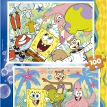 EDUCA Puzzle SpongeBob 2x100 elementów
