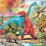 Puzzle dinozaury 100 elementów