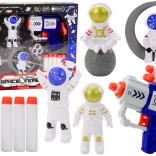 Zestaw miękkich pistoletów na strzałki Kosmonauci