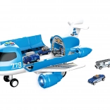 Stacja lotnicza ze świetlnymi i dźwiękowymi efektami 40 cm z 6 autami