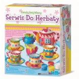 Mini zestaw do herbaty do kreatywnego malowania