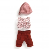 Ubranko dla lalki Burgundy