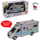 Radiowóz policyjny 19,5 cm ze światłem i dźwiękiem na baterie