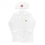 dziecięcy lekarski kostium z czapką