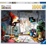 Puzzle Disney Pixar Biurko artysty 1000 elementów
