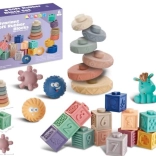 Miękkie kostki sensoryczne 27 szt.