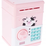 Skarbonka sejf z krówką