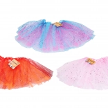 Karnawałowa dwuwarstwowa spódnica, mix kolorów