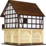 Drewniany zestaw konstrukcyjny Mur pruski Spichlerz
