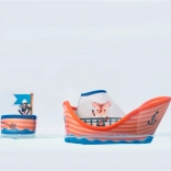 Lilliputiens piracki statek lwa Jacka do kąpieli z neoprenu