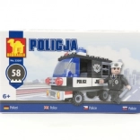 Klocki Dromader Policja Auto
