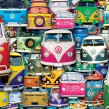Puzzle Volkswagen Bus Funky Jam 1000 elementów