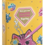 Grafix malowanie diamentowe – brelok kot