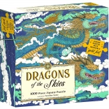 MAGIC CAT metaliczne puzzle niebiańskie smoki 1000 elementów