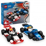 LEGO City 60464 Samochody wyścigowe F1 Williams Racing i Haas F1