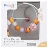 Viga PolarB Drewniany Koralikowy Labirynt Montessori