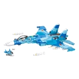 Sluban Model Bricks myśliwiec Su-27 2 w 1