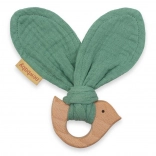 Gryzak New Baby z ptaszkiem miętowy