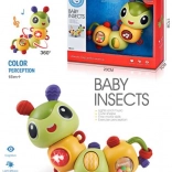 obracające się grzechotka gąsienica 360°