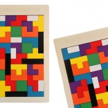 Drewniane logiczne puzzle 40 elementów