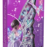 świecące skrzydła motyla z muzyką dla dzieci