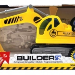 Dziecięca koparka z efektami dźwiękowymi i świetlnymi