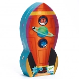 Puzzle Kosmiczna rakieta DJECO - 16 elementów